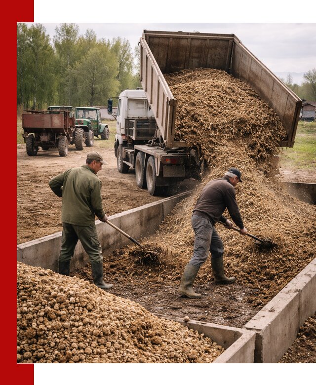 Куриный помет с доставкой в Стрежевом оптом и в розницу