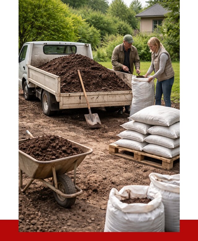 Перегной в мешках с доставкой в Стрежевом от 2243 р. | ПРОНЕРУДСтж