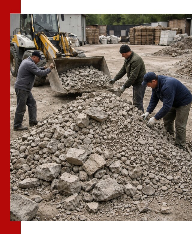 Демонтаж и вывоз бой бетона в Стрежевом