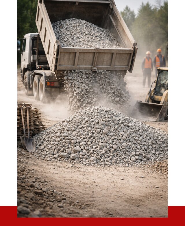Купить дробленый бетон в Стрежевом от 1733 р./куб | ПРОНЕРУДСтж