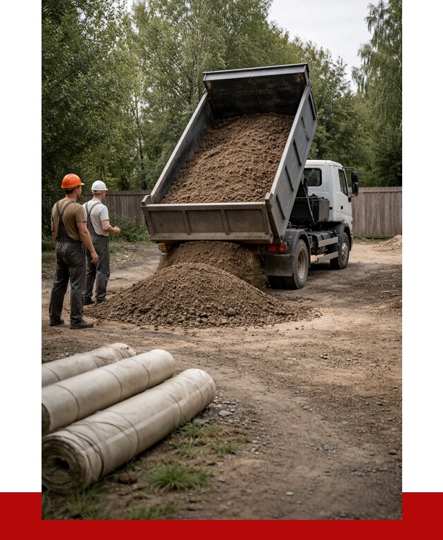 Доставка сыпучих материалов самосвалом в Стрежевого от 4282 р. | ПРОНЕРУДСтж