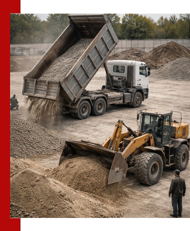 Перевозка сыпучих грузов самосвалами и бортовыми в Стрежевом