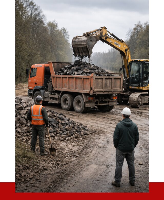 Вывоз асфальта в Стрежевом от 4588 р. самосвалом ПРОНЕРУДСтж