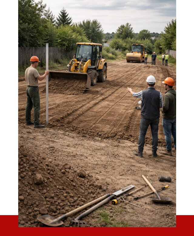 Планировка участка грунтом в Стрежевом от 4588 р ПРОНЕРУДСтж
